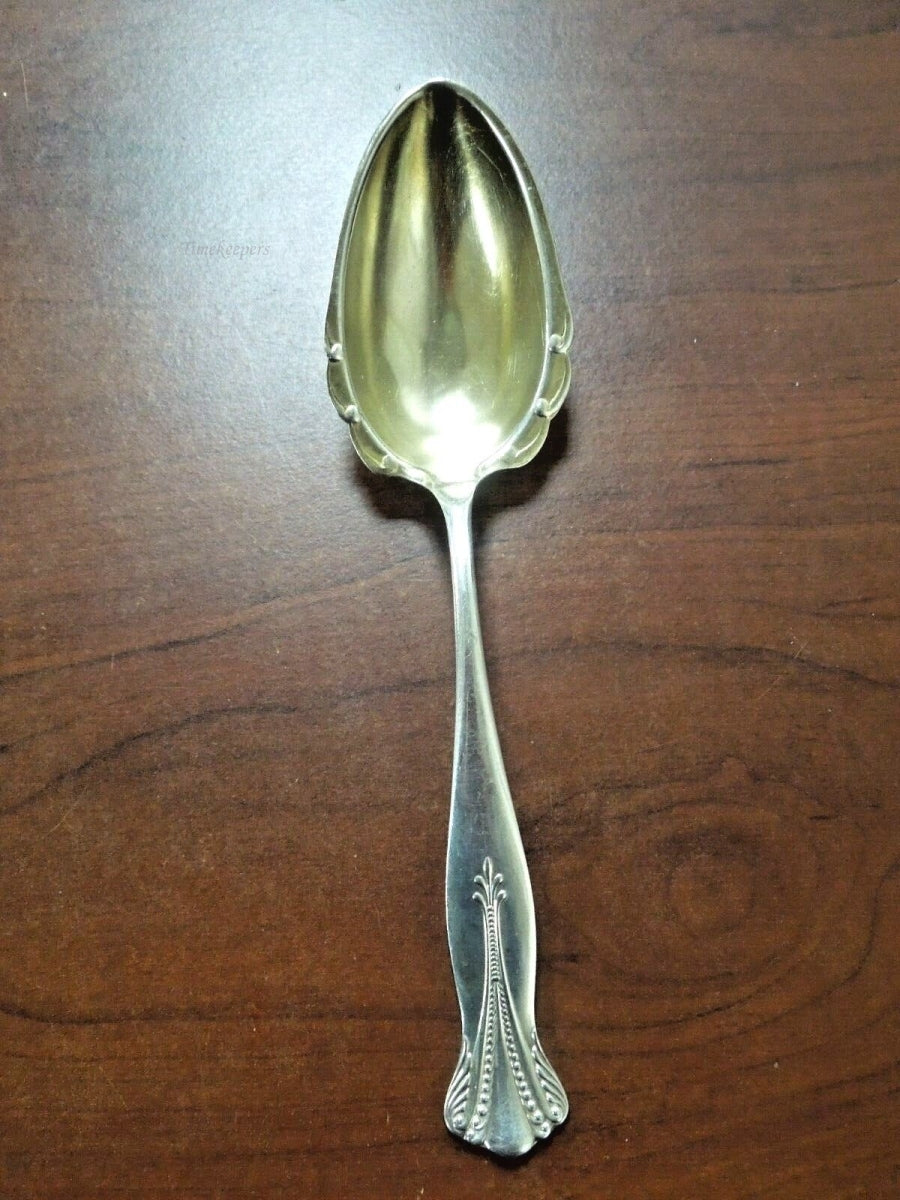 r219 Towle Sterling Silver CAMBRIDGE Berry Spoon 39.3g