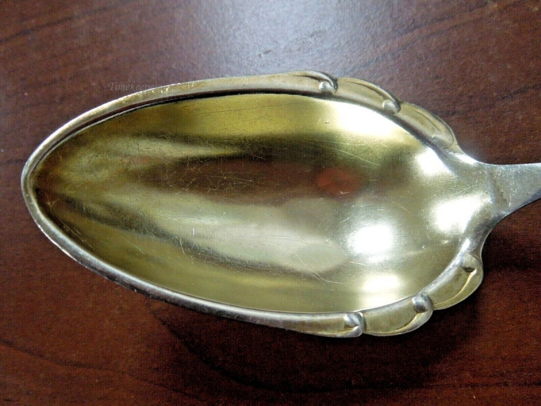 r219 Towle Sterling Silver CAMBRIDGE Berry Spoon 39.3g