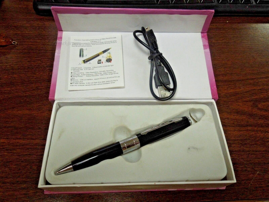 r601 Business Portable Recorder 6.Hidden Camera HD Video Recorder Ballpoint.