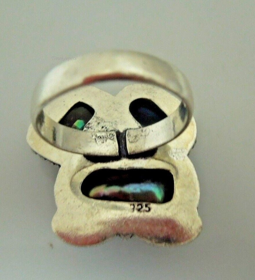 r640 Sterling Silver 925 Multi Gemstone Ring Size 7(USA) Signed