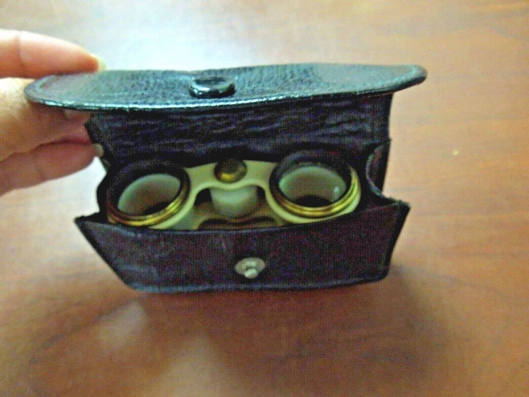 r264 Vintage Russian USSR Binoculars / THEATER OPERA Glasses 2,5 x 60 & Leather Case