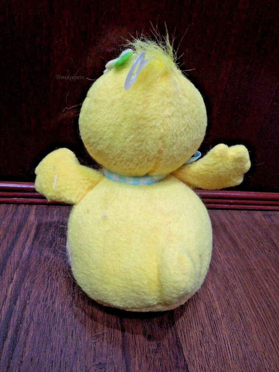 r278 Vintage Plush Duck Chick Chicken Easter Yellow 6"