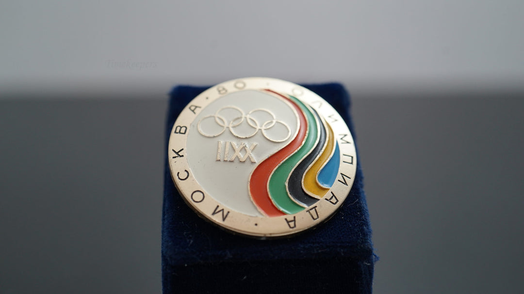 K459 Group of 2 1980 Russian Olympic Pins