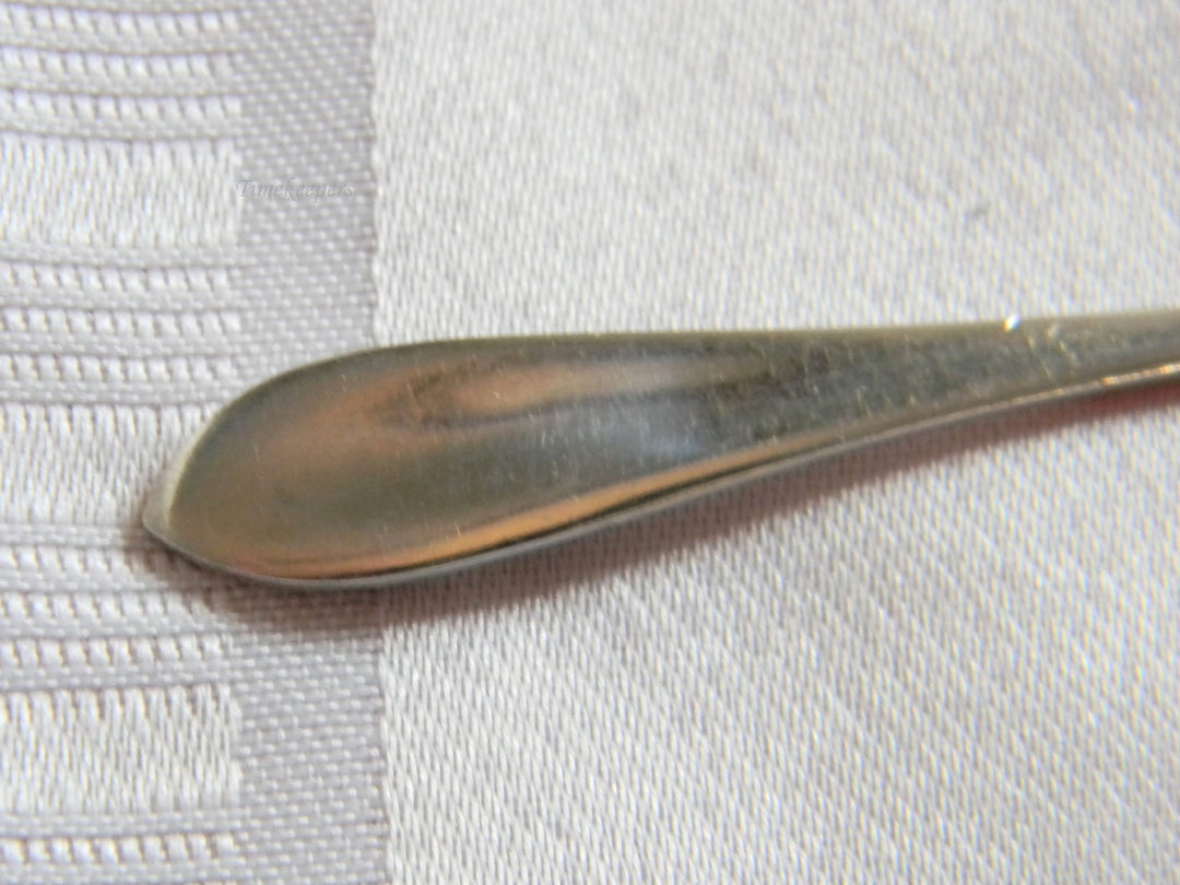 h657 Vintage Sterling Silver Pierced Scalloped Bowl Sifter Spoon