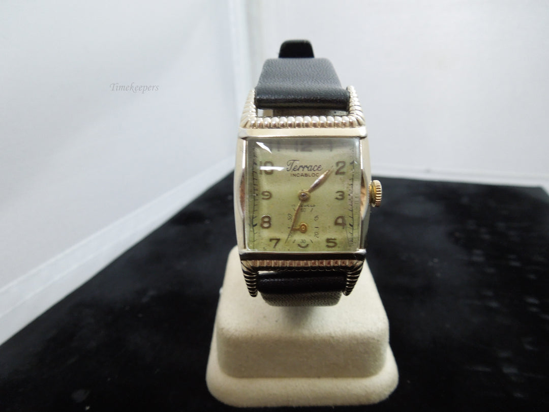 g316 Classic Terrace Vintage Watch 10kt RGP w/ Stainless Steel Back