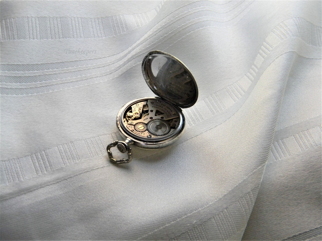 j563 Vintage Imperial Swiss Made - 17 Jewel Pendant Watch in Sterling