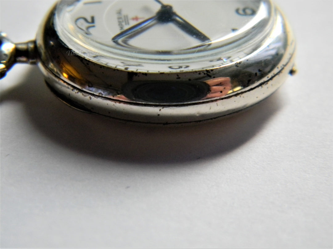 j563 Vintage Imperial Swiss Made - 17 Jewel Pendant Watch in Sterling