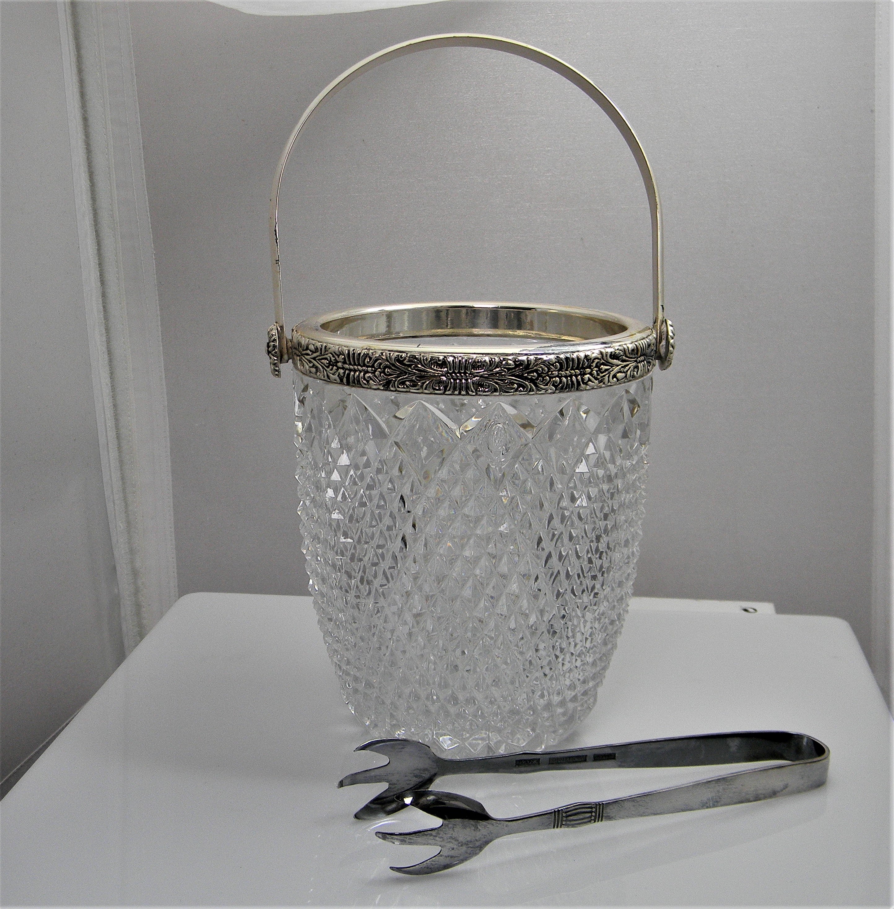 Classic Cut Crystal cheapest Ice Bucket