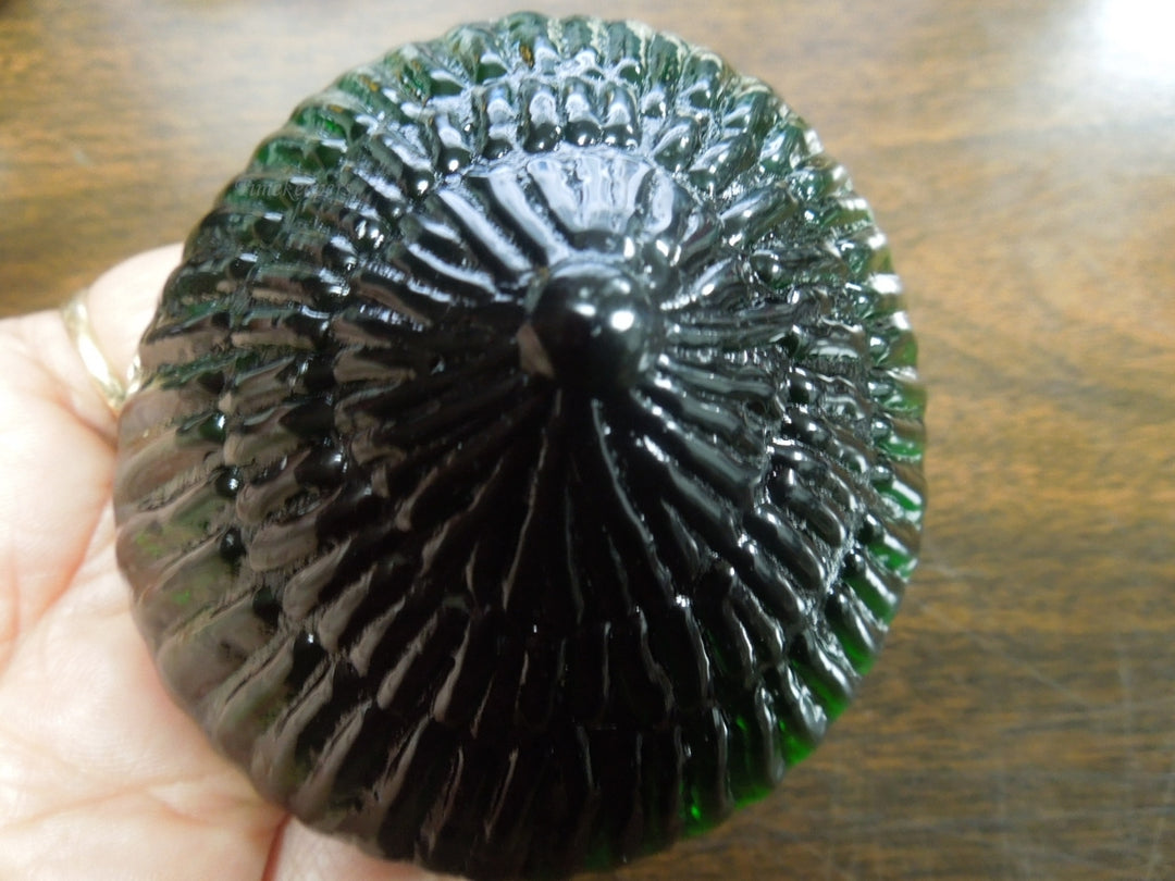 r590 Black Crystal Paperweight 80mm