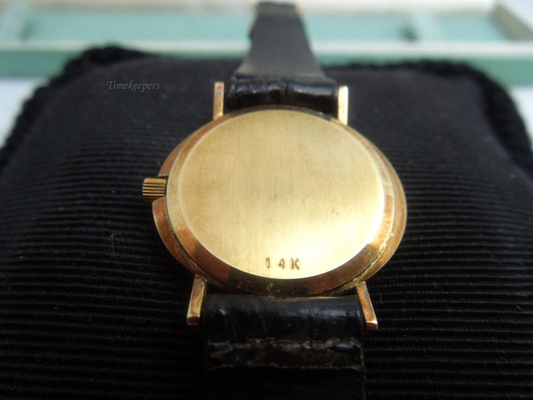 k602 Ladies Classic 14kt Yellow Gold 1960s Rolex Cellini Wristwatch