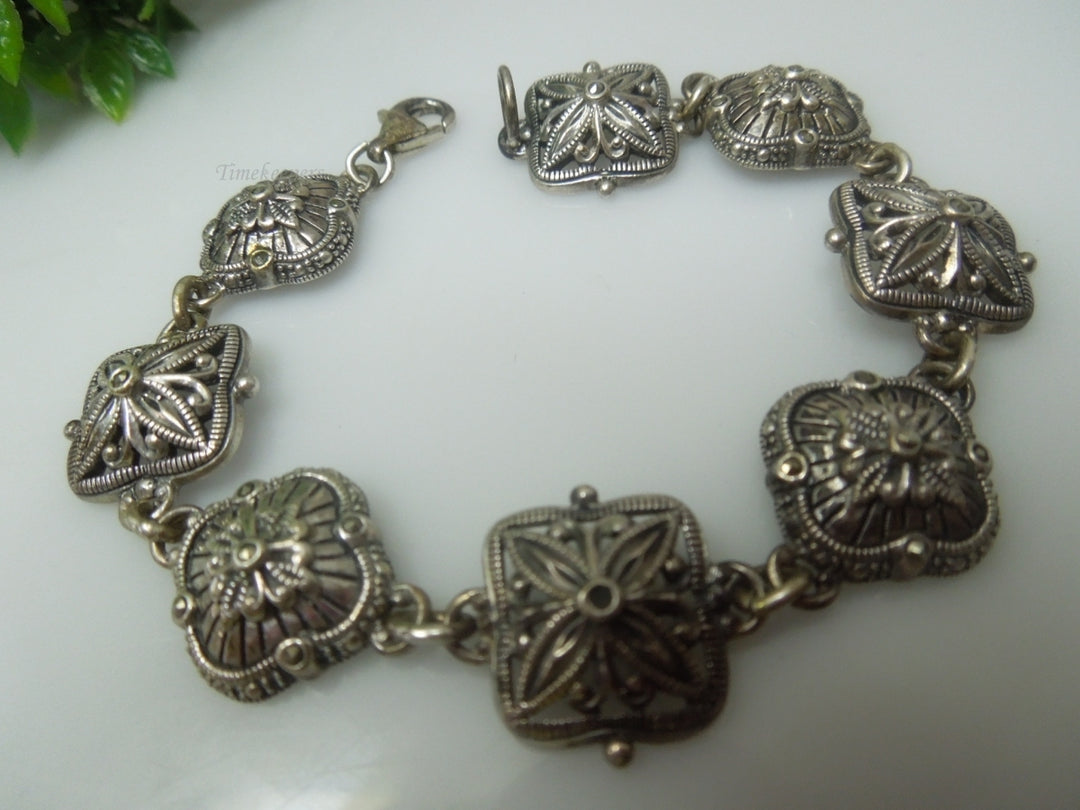 q325 Beautiful Sterling SIlver 925 Bracelet Size 7"