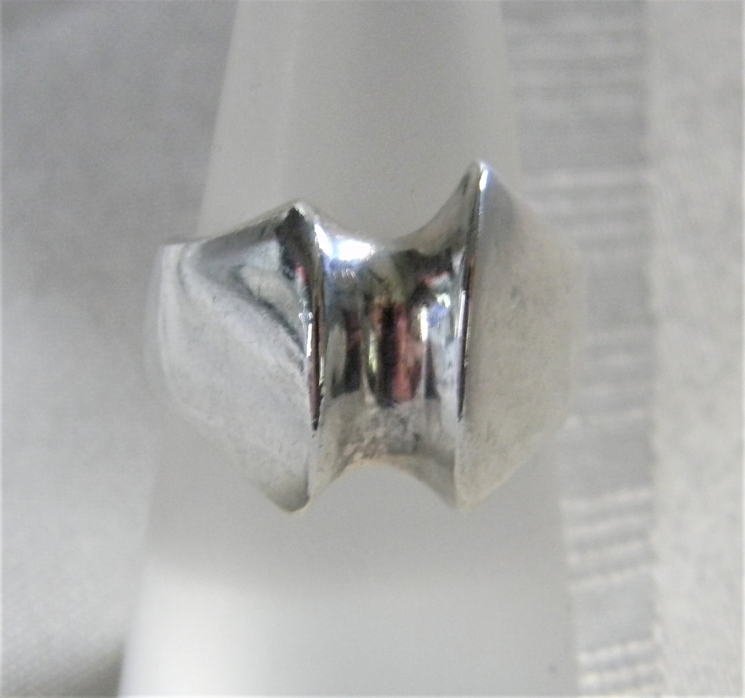 h778 Beautiful Geometric Sterling Silver Ring