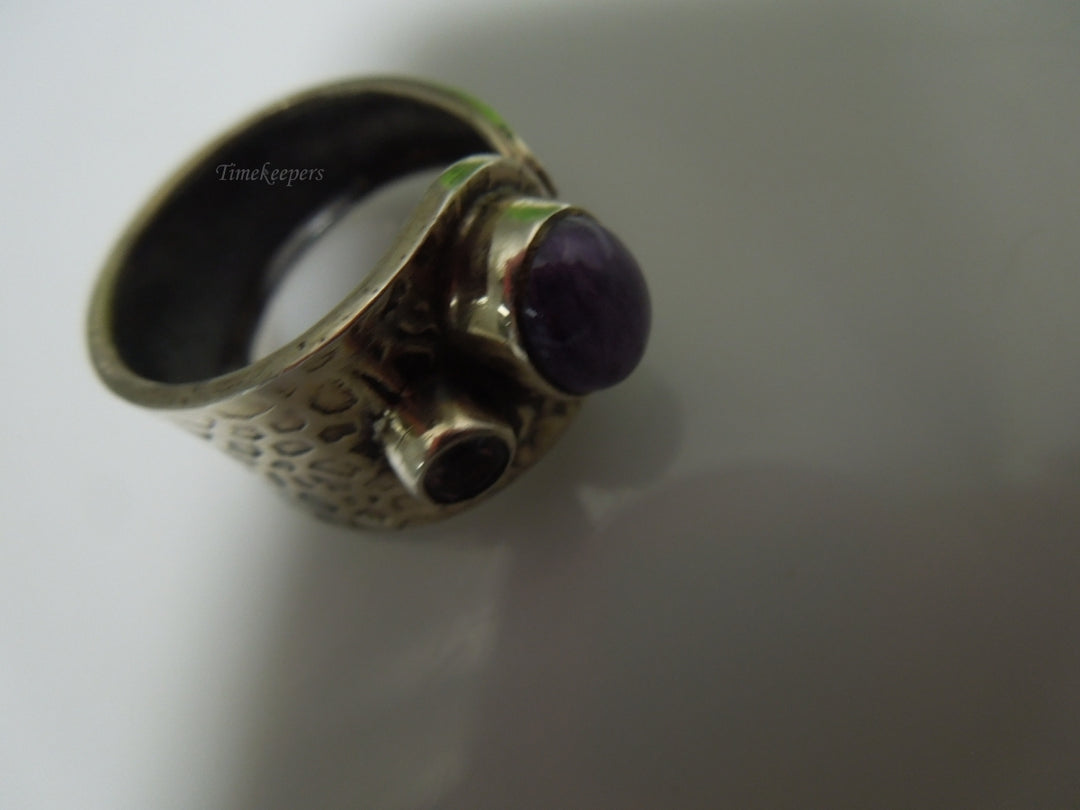 q453 Beautiful Sterling Silver Ring 4.3 g Adjustable -Unisex