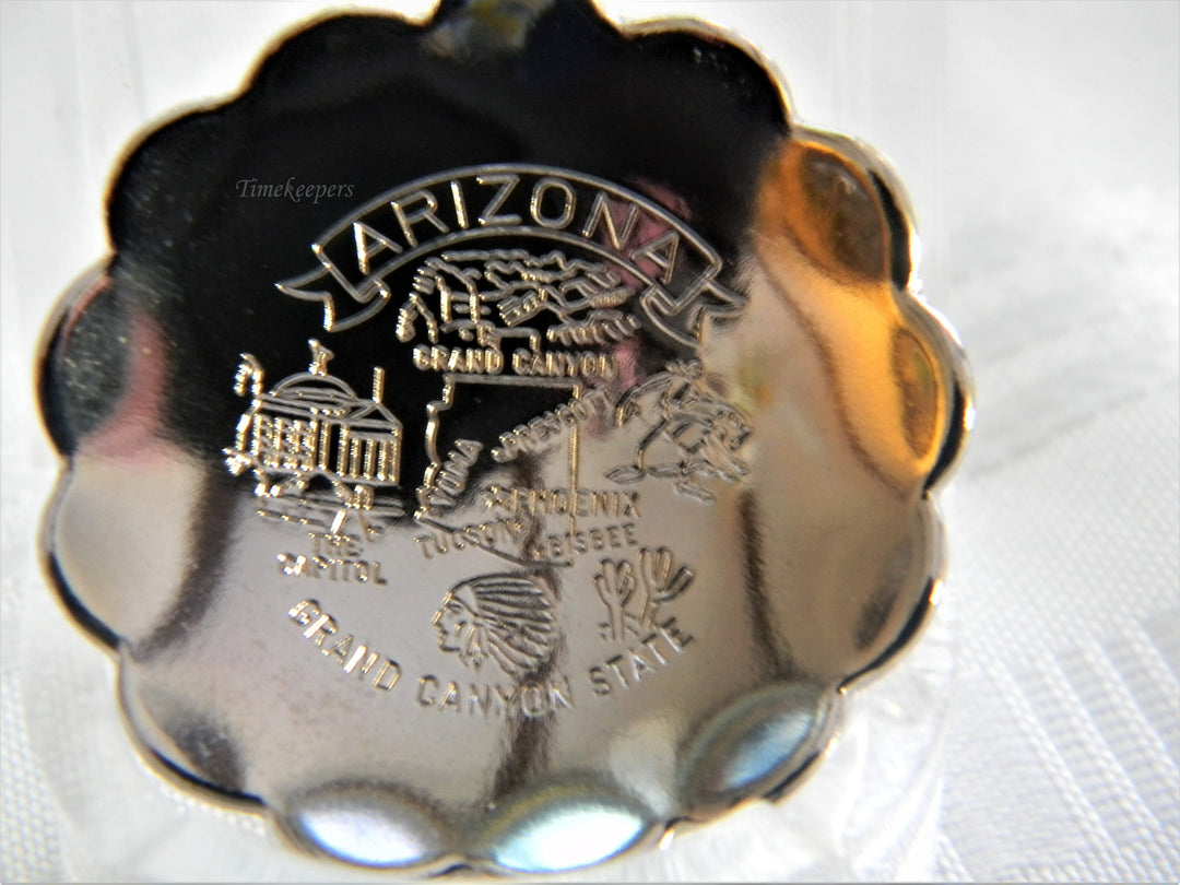 j646 Nice Preowned Souvenir Spoon from Arizona The Grand Canyon State