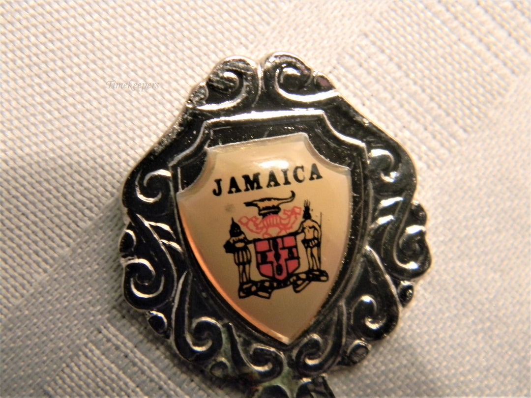 j667 Nice Preowned Stainless Steel Collector Spoon from Jamaica