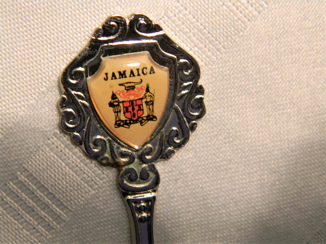 j667 Nice Preowned Stainless Steel Collector Spoon from Jamaica