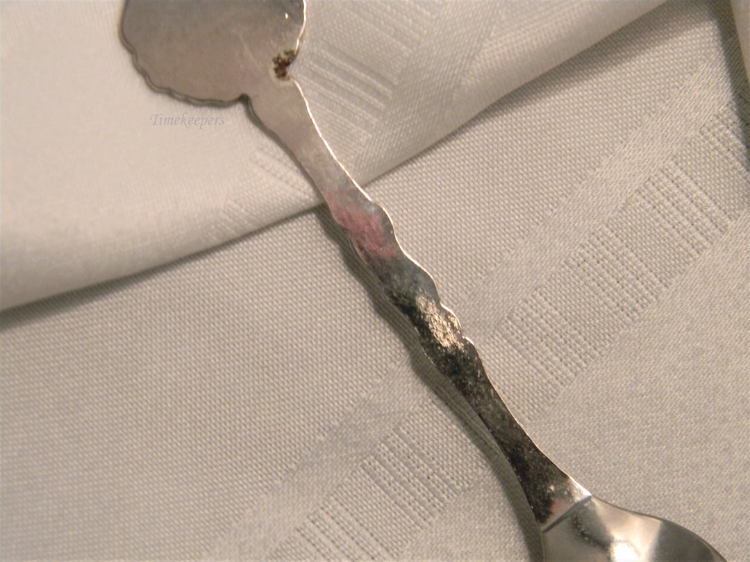 j667 Nice Preowned Stainless Steel Collector Spoon from Jamaica