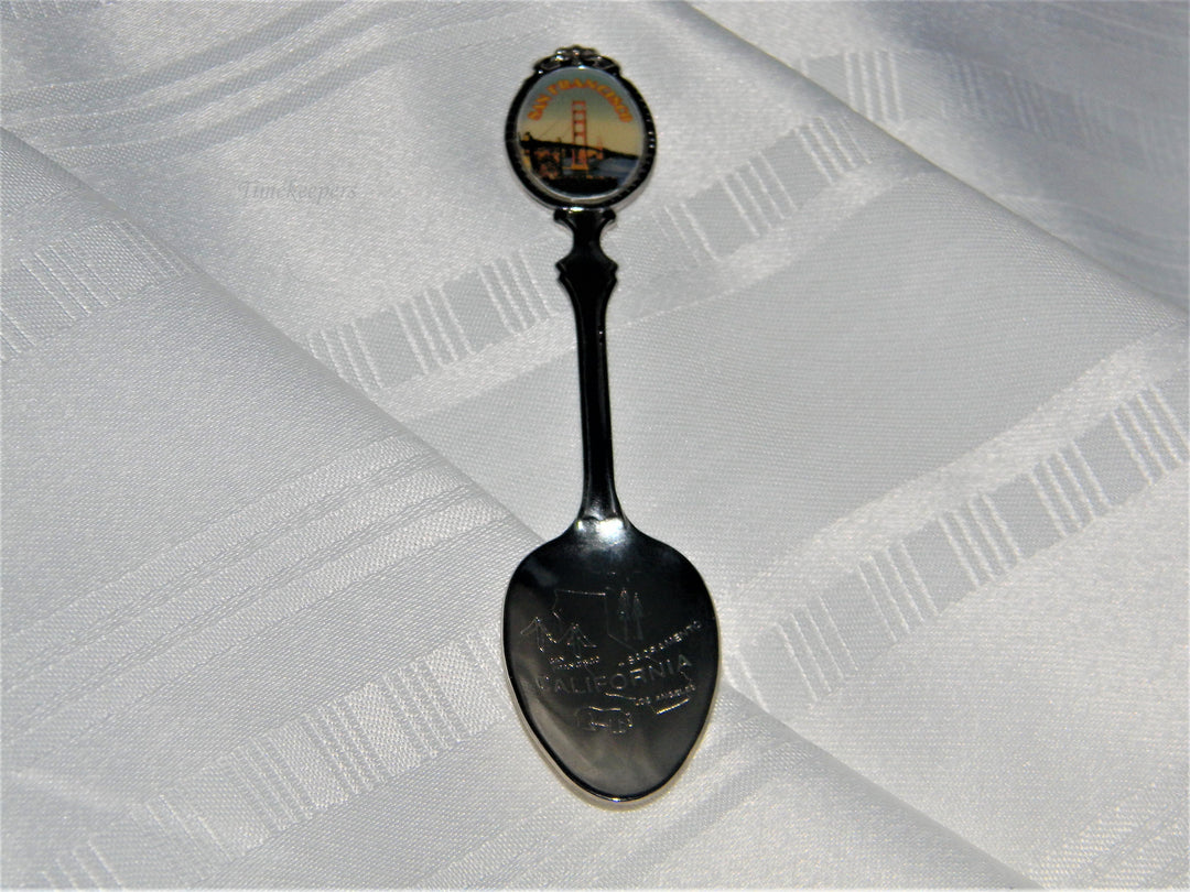 j671 Nice Preowned Stainless Steel Collector Spoon from San Francisco