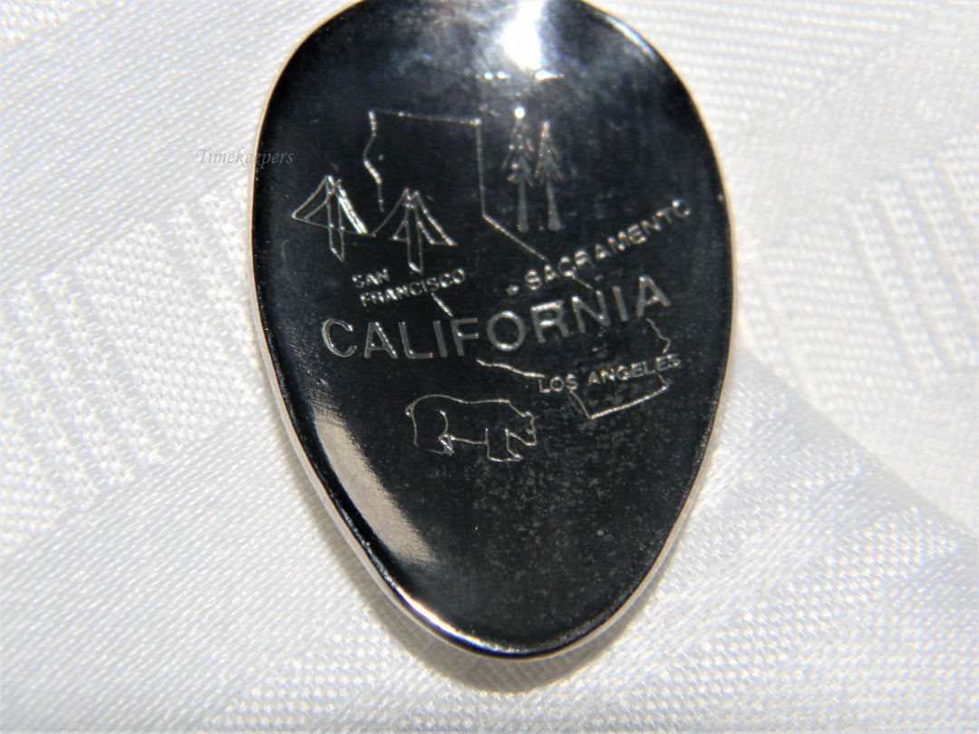 j671 Nice Preowned Stainless Steel Collector Spoon from San Francisco