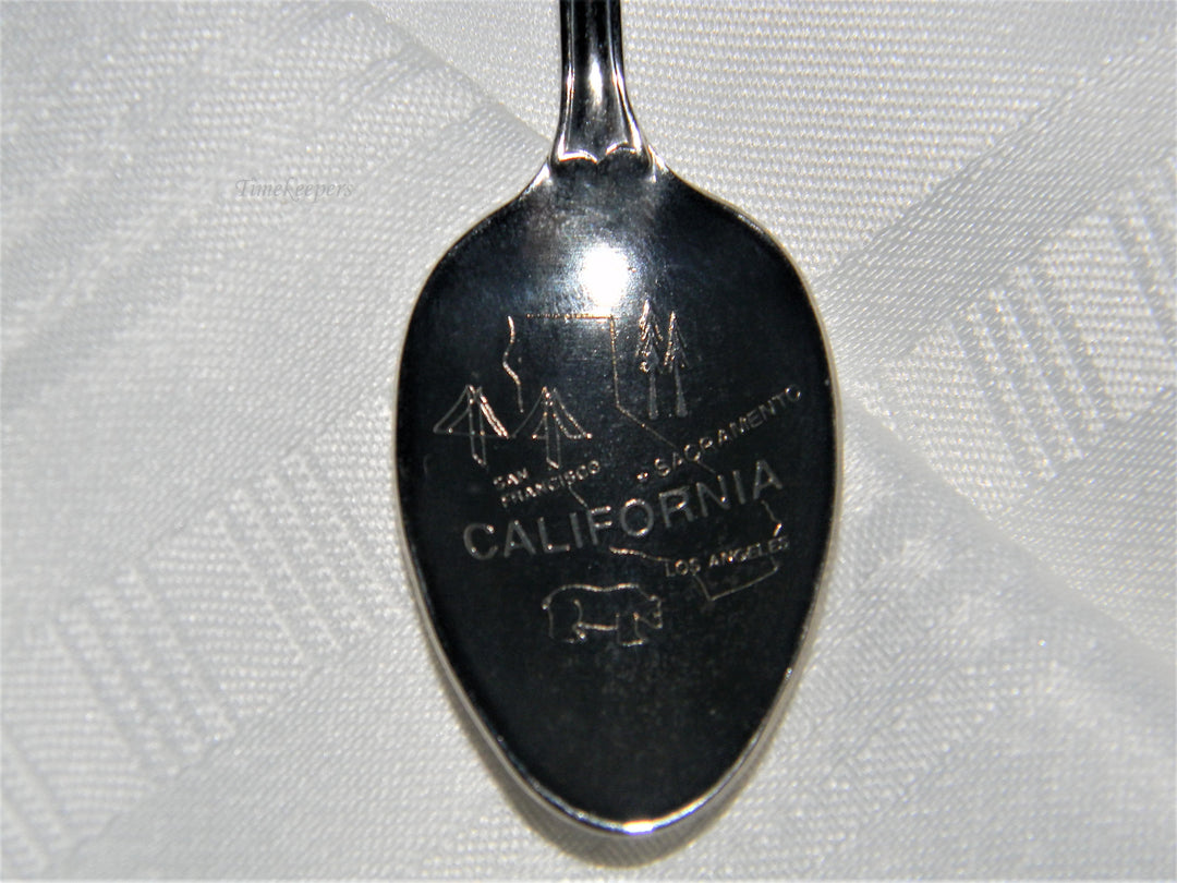 j671 Nice Preowned Stainless Steel Collector Spoon from San Francisco