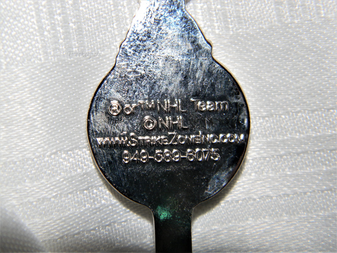 j672 Nice Preowned Stainless Steel Collector Spoon featuring St. Louis Blues NHL