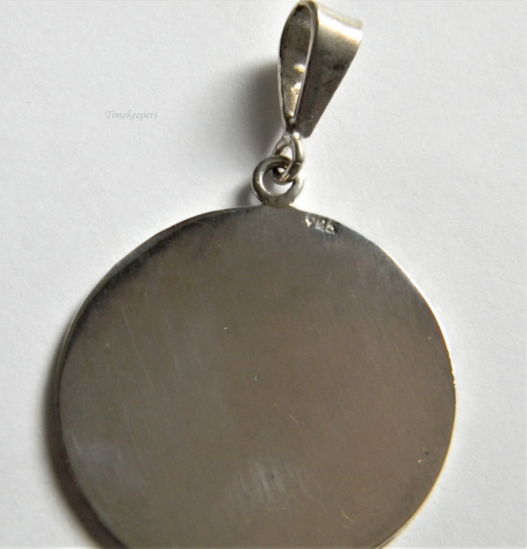 h909 Unknown Arabic? Sterling Silver Pendant NO CHAIN