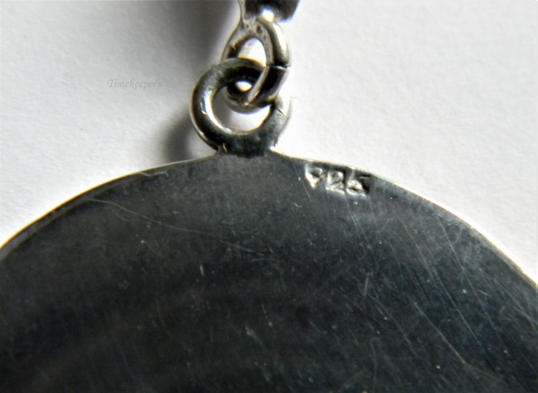 h909 Unknown Arabic? Sterling Silver Pendant NO CHAIN