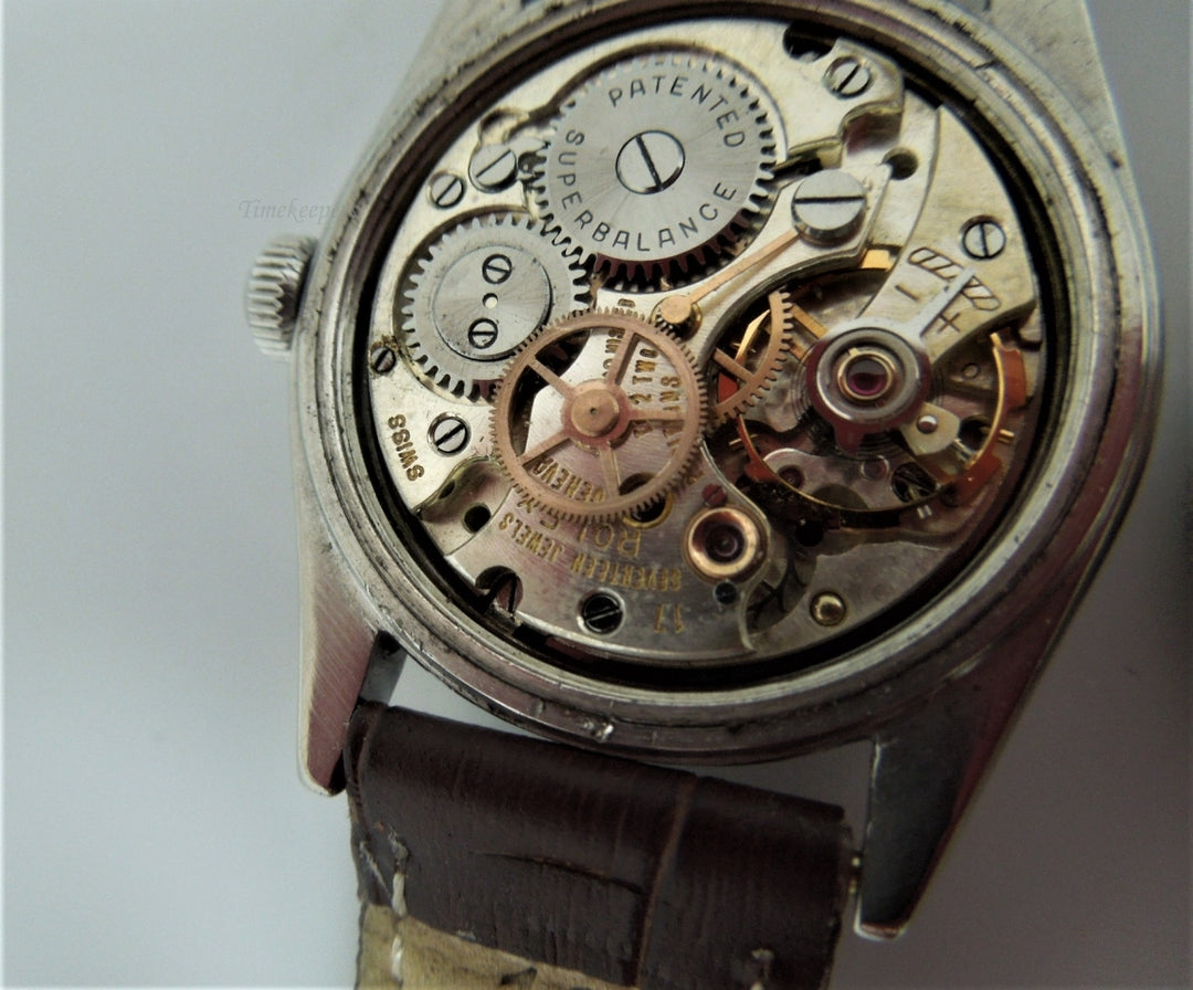 p134 NIce Vintage Rolex Precision from the 1930's or 40's Mechanical Wristwatch