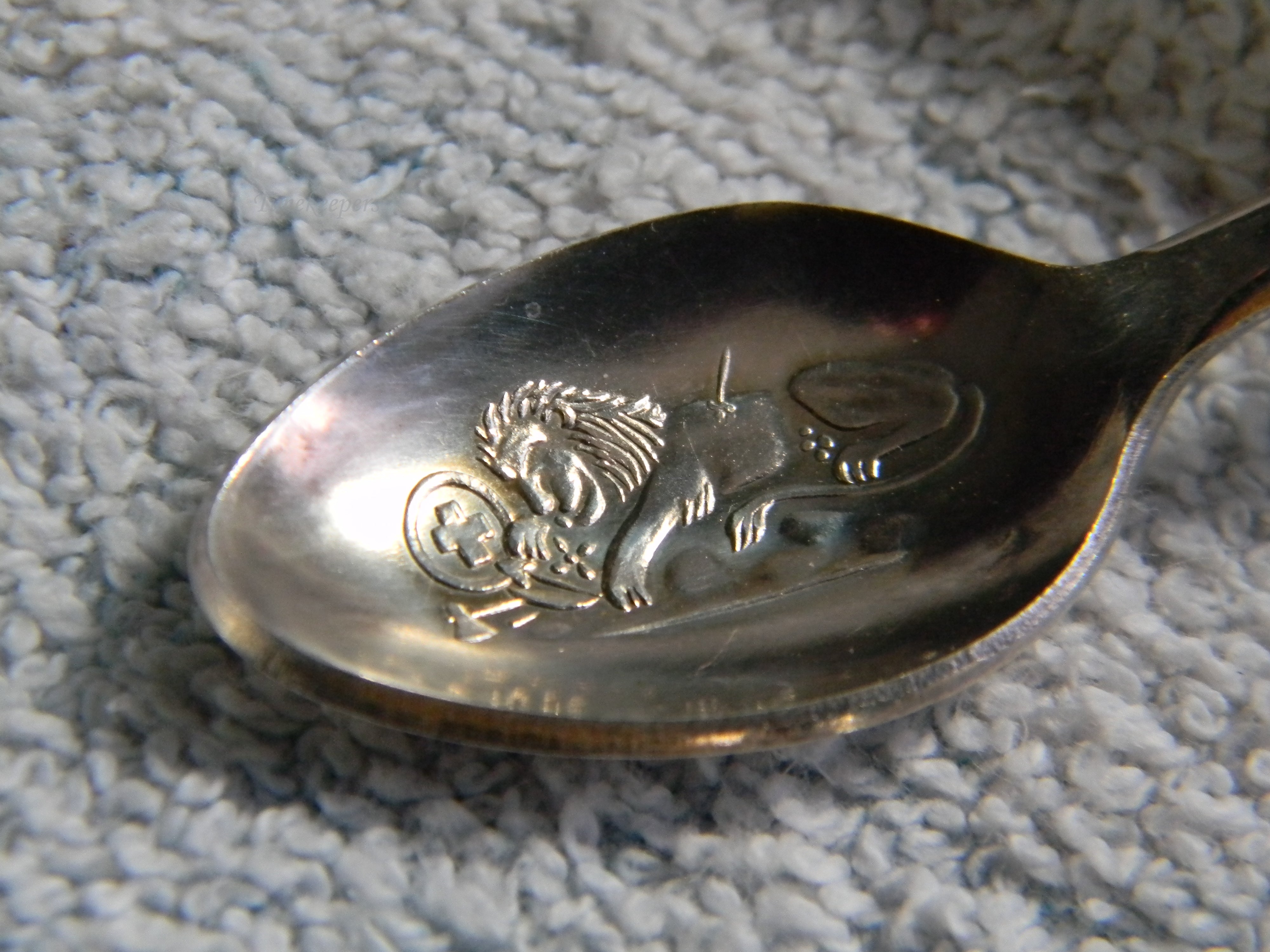 j783 Vintage Collectible Stainless Rolex Bucherer Spoon B69 M