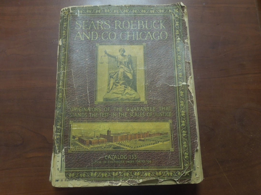 q787 Sears Roebuck and Co. Chicago Catalog No. 133 1916