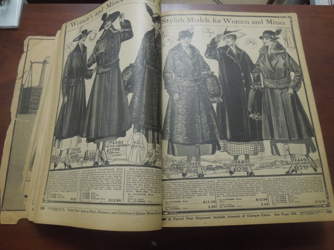 q787 Sears Roebuck and Co. Chicago Catalog No. 133 1916