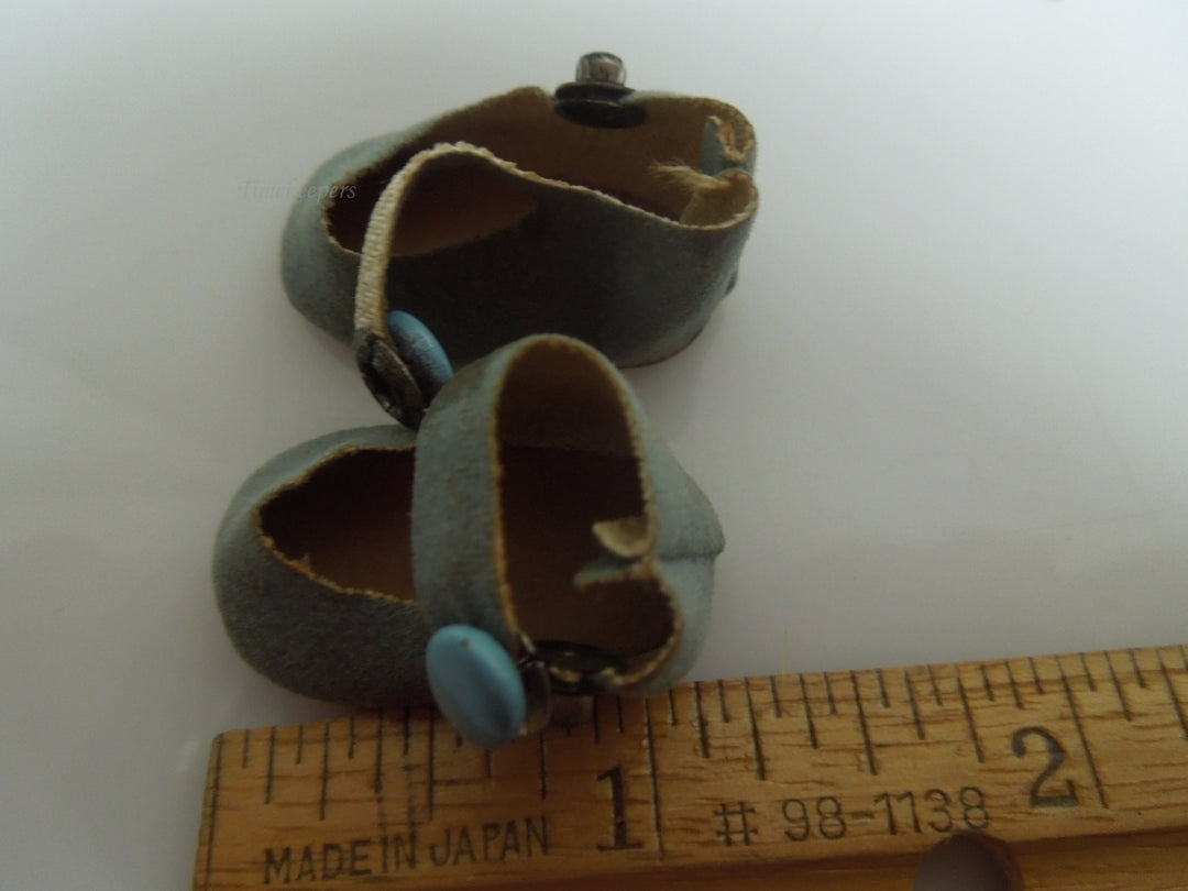 q965 Lot of 4 Pair Vintage Doll Wedges Sandals Baby Doll Shoes Rare