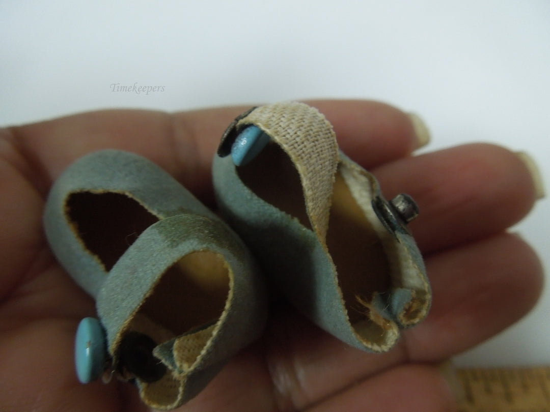 q965 Lot of 4 Pair Vintage Doll Wedges Sandals Baby Doll Shoes Rare