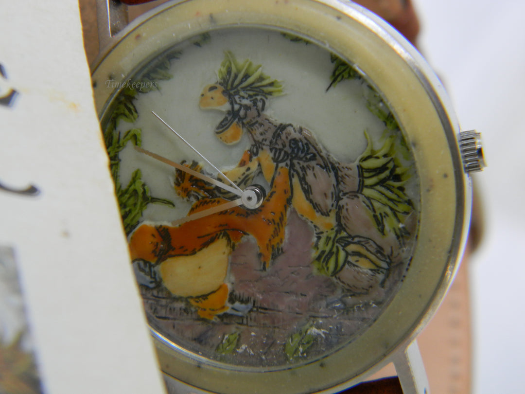 j952 Disney's Jungle Book Wrist Watch with Baloo for the Collector Original box