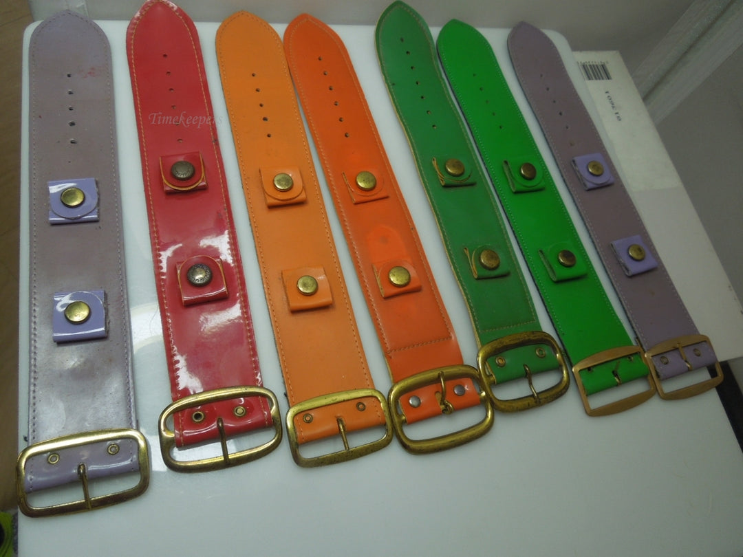 q992 Leather Watch Band Assorted Colors & Finishes