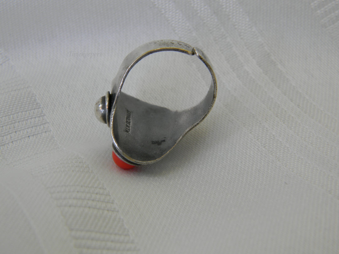 j998 Unique Vintage West Germany Fashion Jewelry Ring Adjustable
