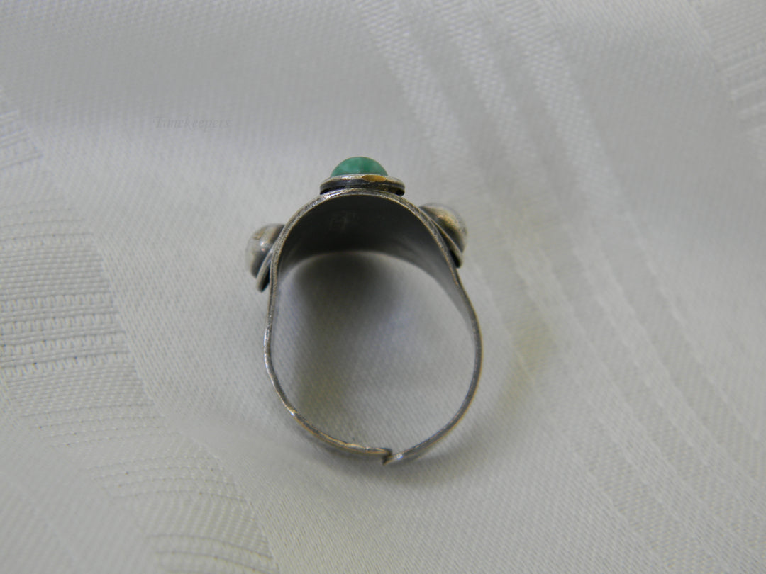 j998 Unique Vintage West Germany Fashion Jewelry Ring Adjustable