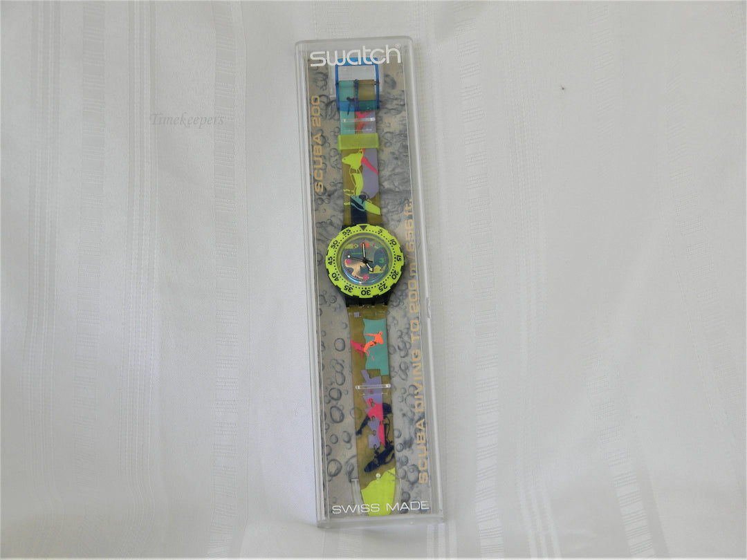 h402 Swatch Scuba Diving Watch 304 in Box