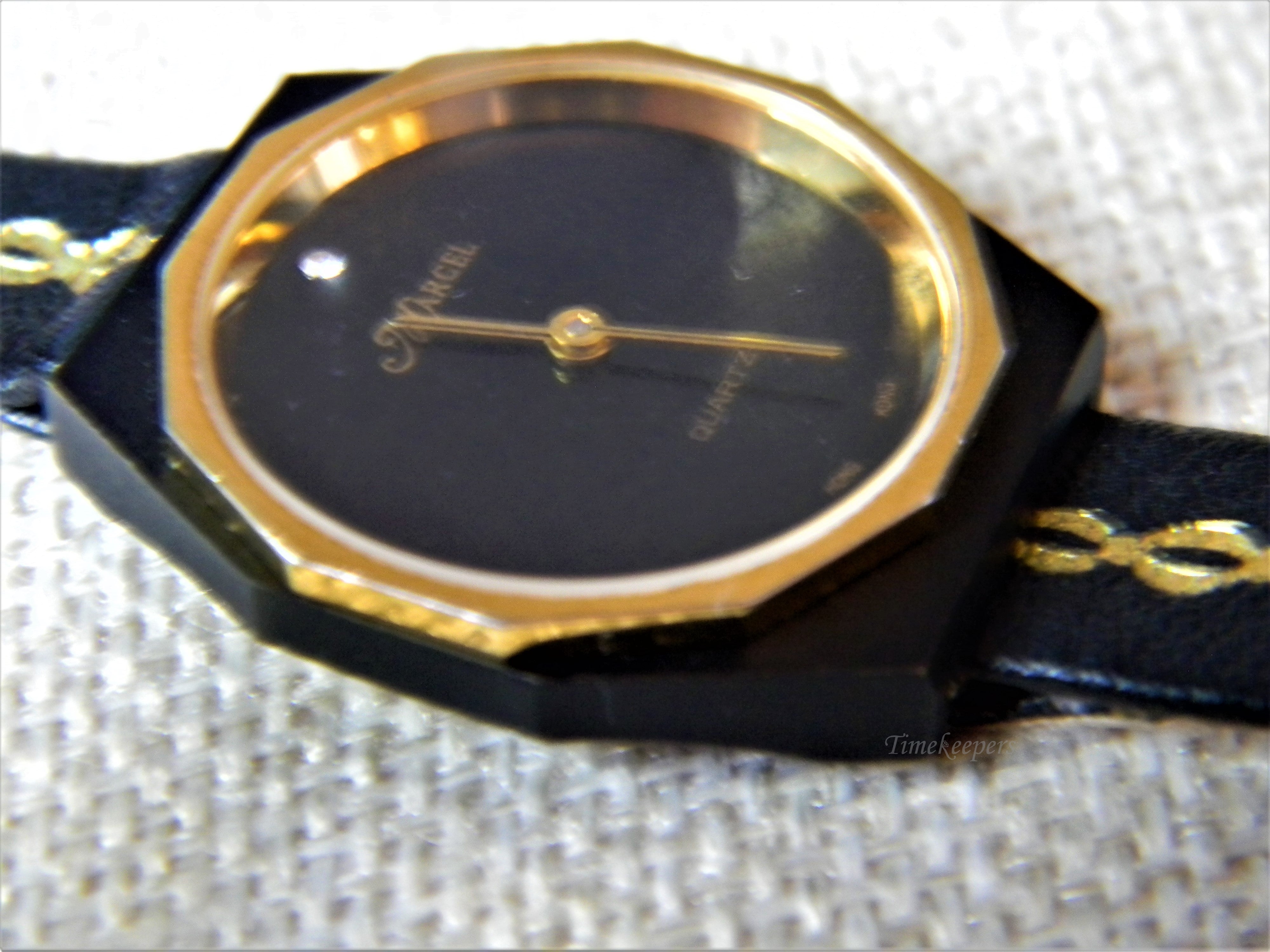 j375 Nice Women s Marcel Quartz Watch in Black and Gold