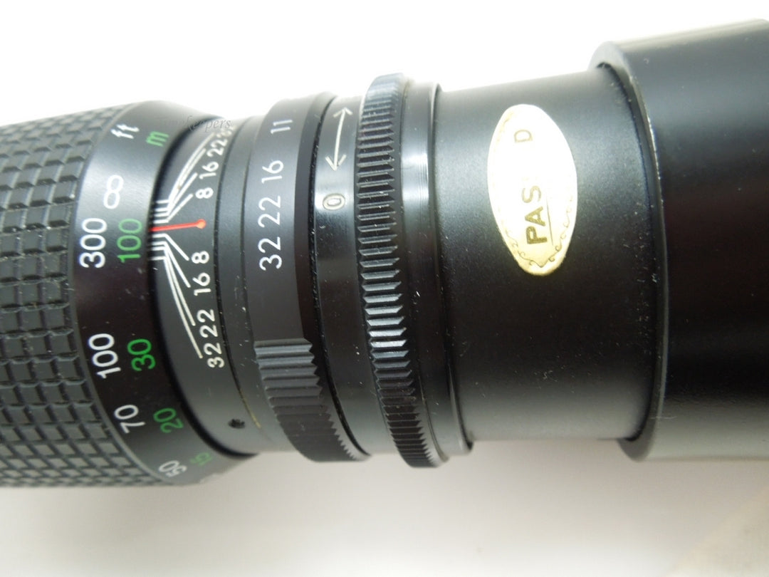 s593 Cambron Lens Multi Coated  Model No.820541 1:63 f=400mm Lens Made In Japan