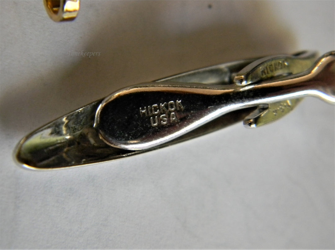 p346 Lot of 7 Tie Bars Simmons, Hickok, Misc and Swank in Gold and Silver Tone