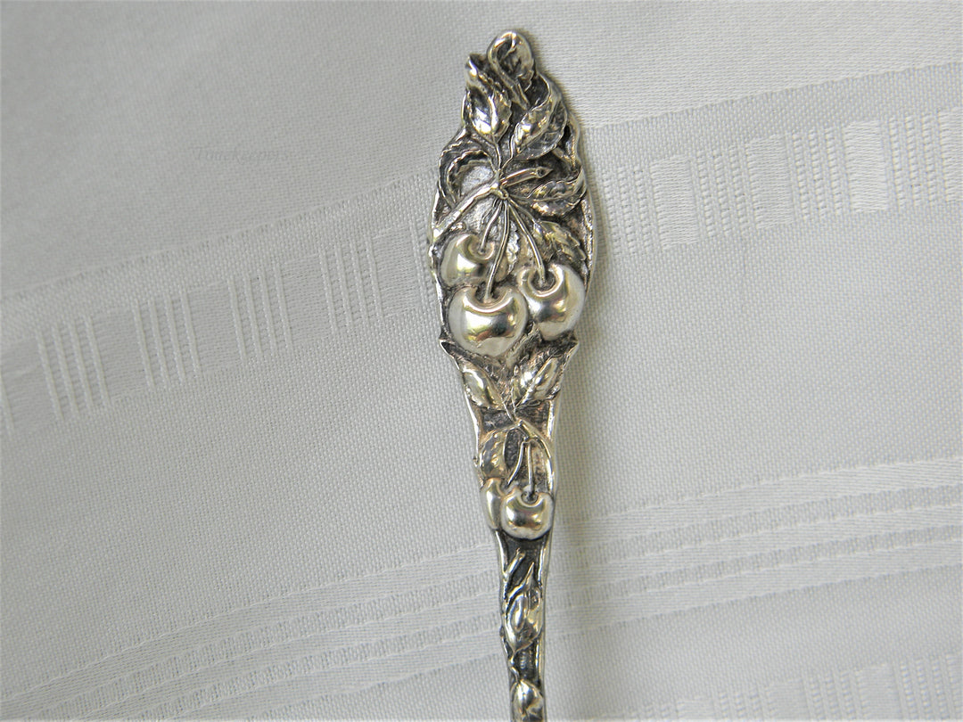 j456 Vintage Collectible A.S.O. Hospital in Sterling Silver Spoon from 1913