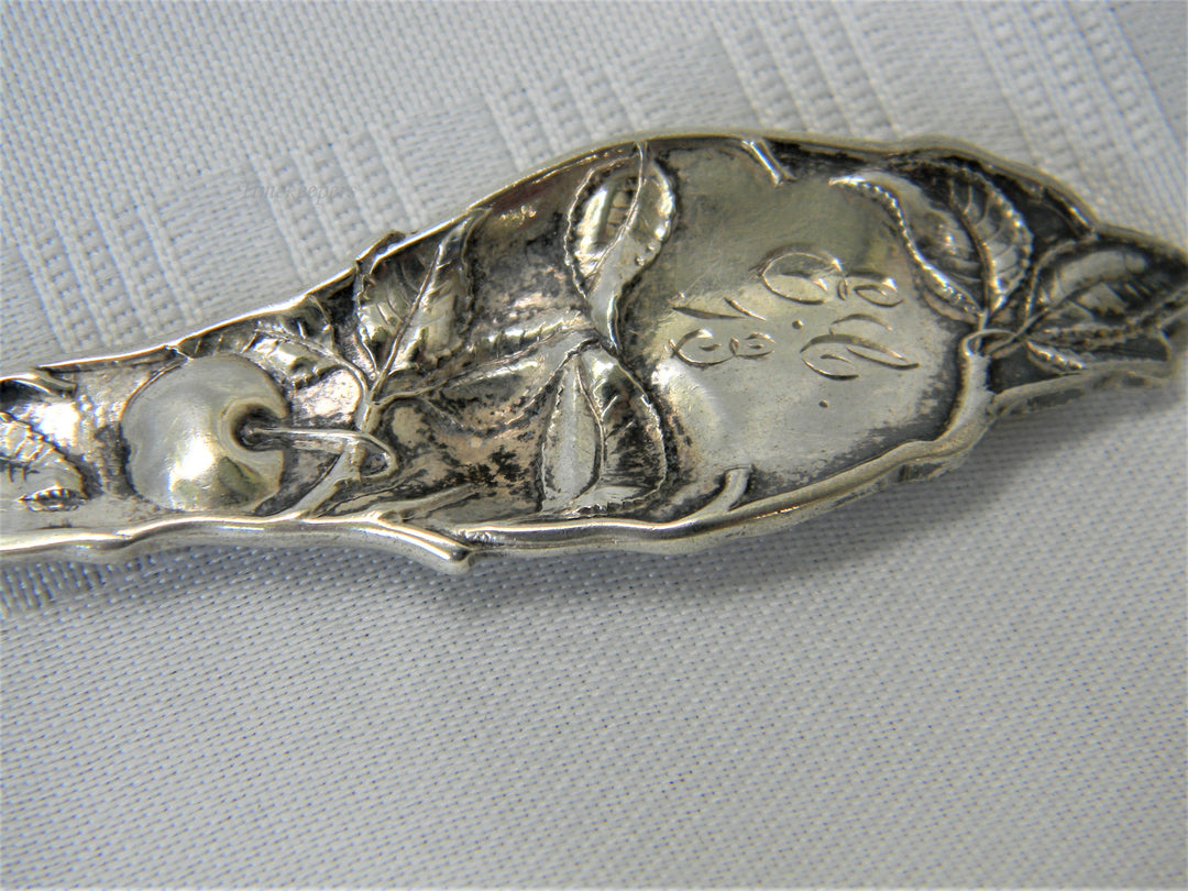 j456 Vintage Collectible A.S.O. Hospital in Sterling Silver Spoon from 1913