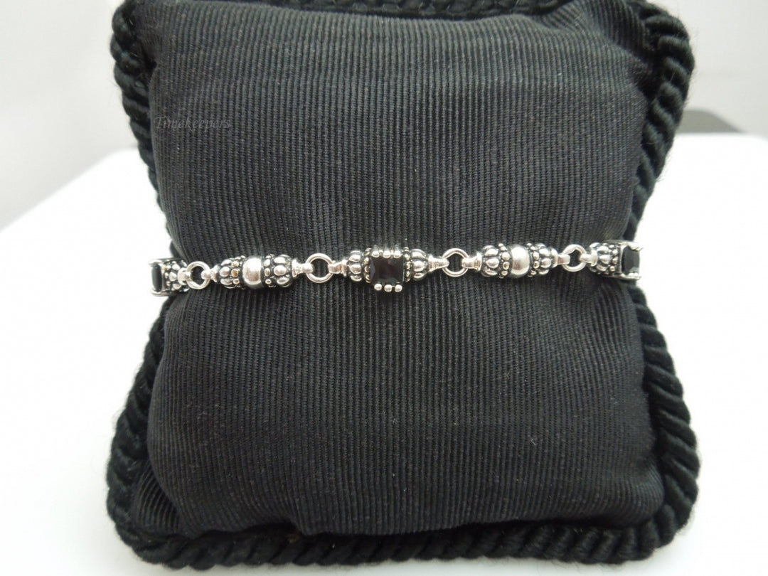 q122 Beautiful Bracelet in Sterling Silver For Ladies Size-7"