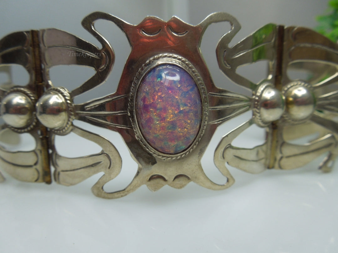 q190 Sterling Silver 925 Antique William Spratling Mexico Bracelet 6"