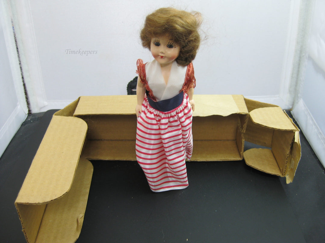 h540 Adorable 1951 Colgate Fab Doll in Original shipping Box