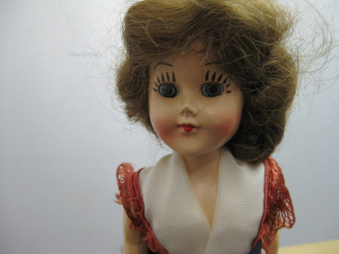 h540 Adorable 1951 Colgate Fab Doll in Original shipping Box