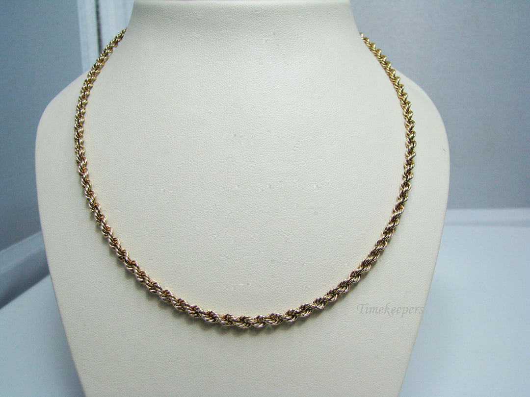 b174 14kt 20" Rope chain