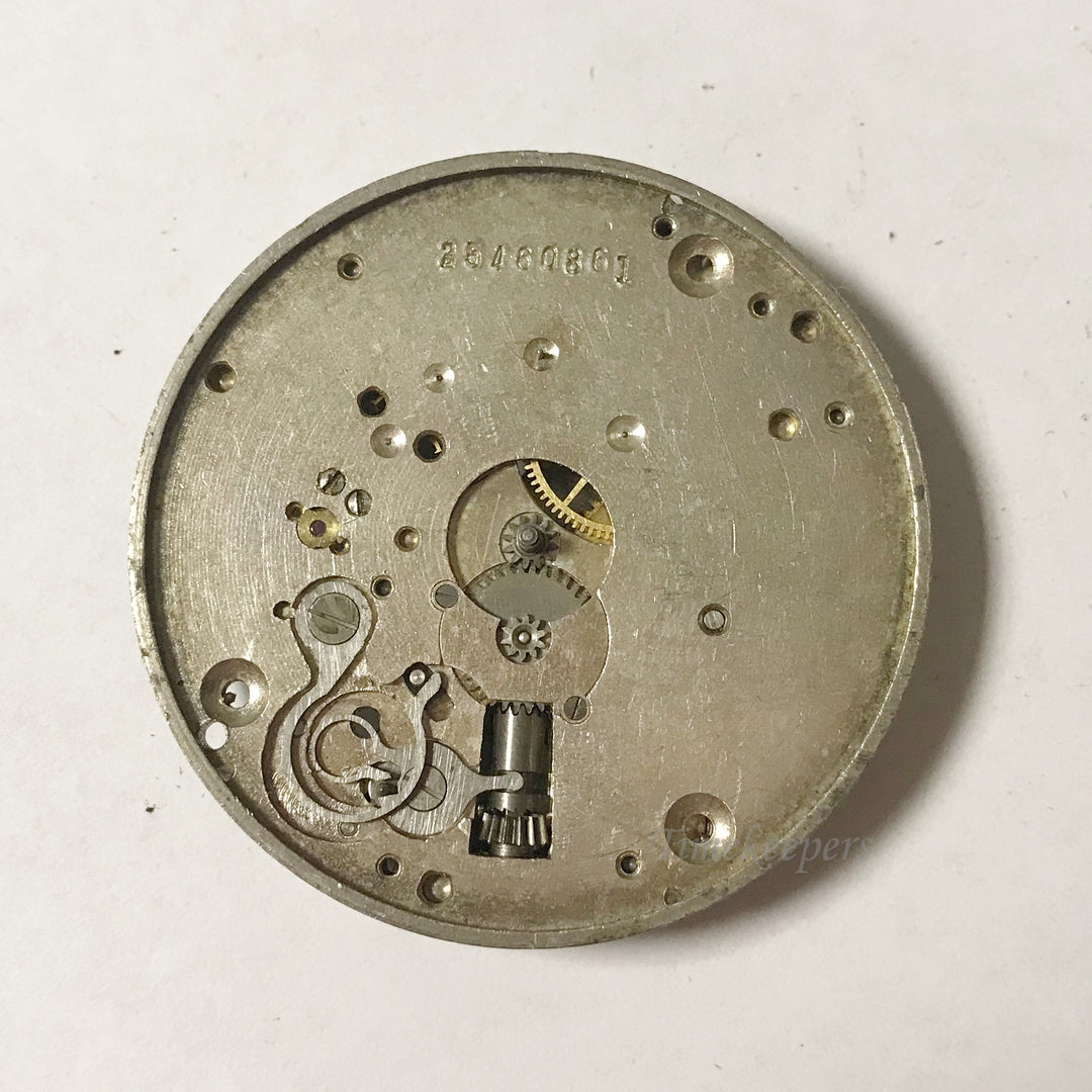 e967 Vintage Elgin Mechanical Wrist Watch Movement for Parts Repair