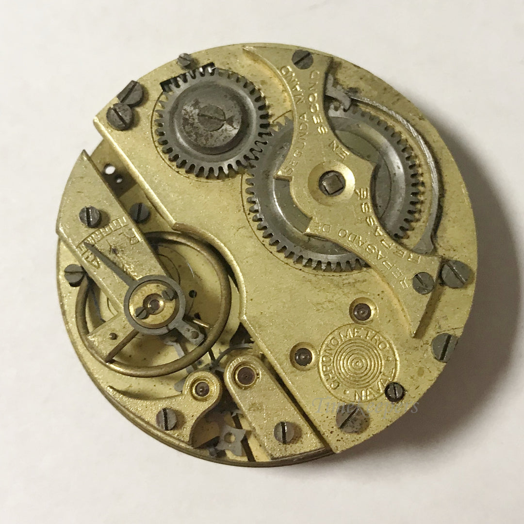 e973 Vintage Mechanical Wrist Watch Movement for Parts Repair